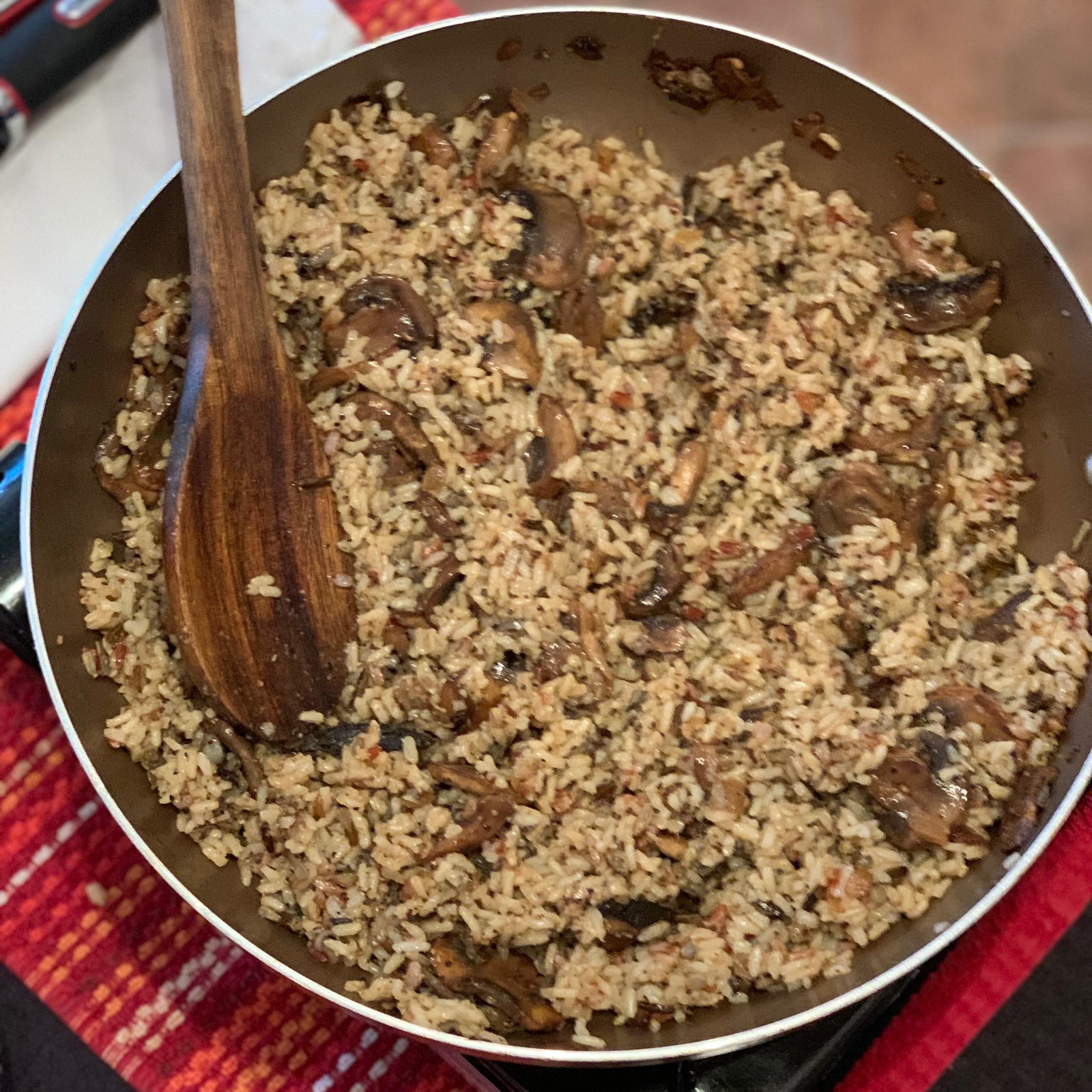 Wild Mushroom & Sage Wild Rice Pilaf